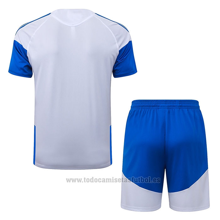 Chandal del Juventus Manga Corta 2026-2027 Blanco - Pantalon Corto